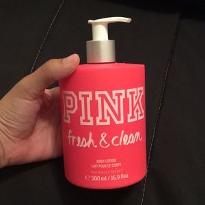 PINK fresh and clean boy lotion
